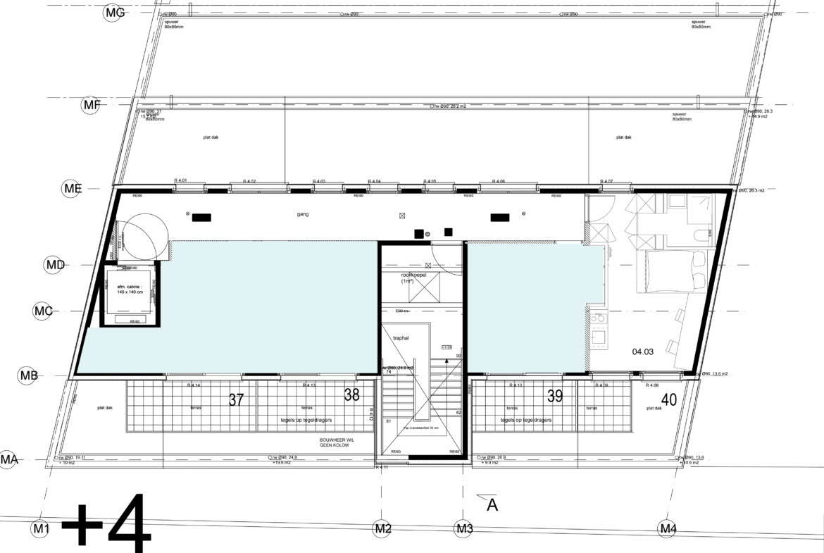 ARCHIV 2.0 Comfort XL terras en/of tuin - verdieping 4