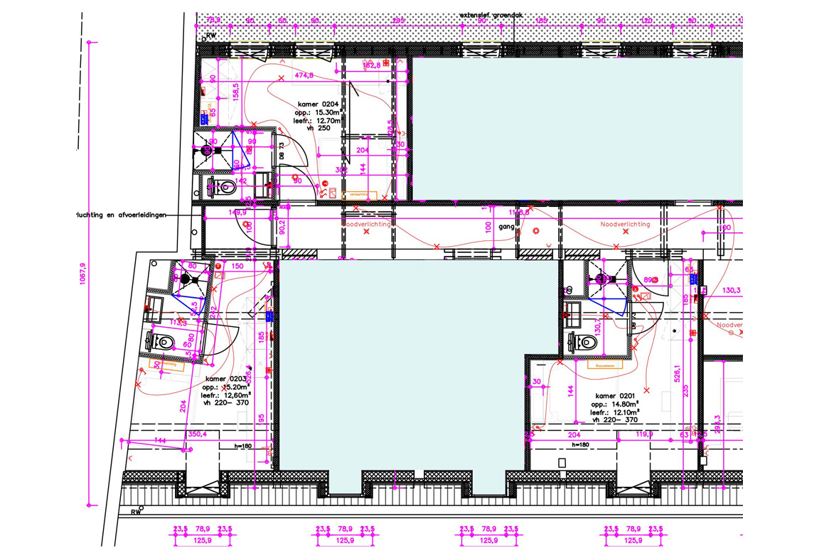 Comfort kamers in studentenresidentie Plein 6 - Studiôme